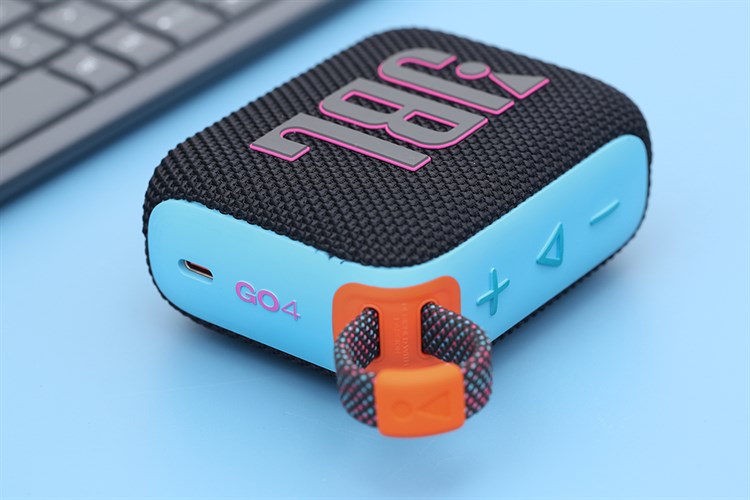 Loa Bluetooth JBL Go 4 Màu Đen - Cam