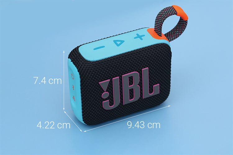 Loa Bluetooth JBL Go 4 Màu Đen - Cam