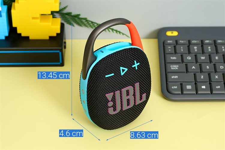 Loa Bluetooth JBL Clip 5 Màu Đen - Cam
