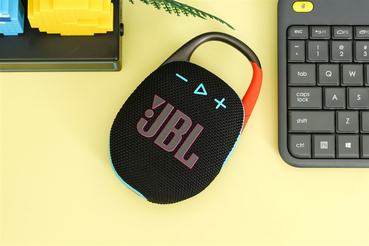 Loa Bluetooth JBL Clip 5 Màu Đen - Cam