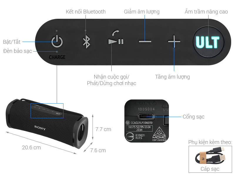 Loa Bluetooth Sony ULT10 Field 1