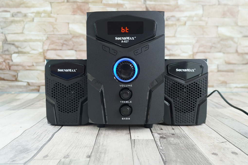 Loa vi tính Bluetooth Soundmax A827 Màu Đen