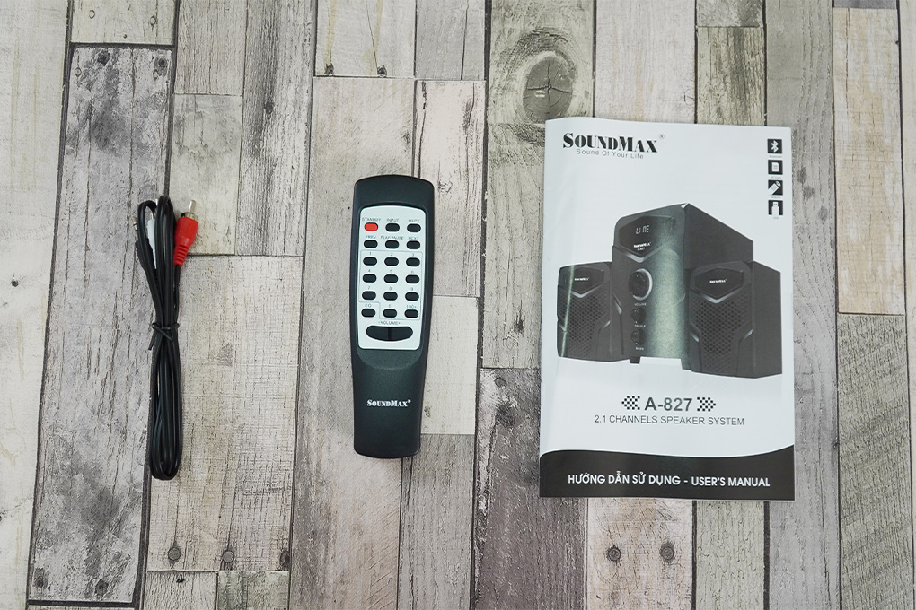 Loa vi tính Bluetooth Soundmax A827 Màu Đen
