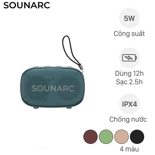 Loa Bluetooth Sounarc P1 Portable Speaker