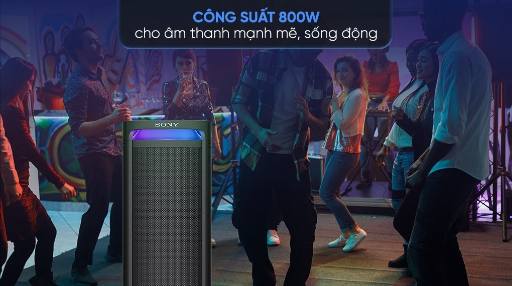 Loa kéo karaoke Sony ULT Tower 9 SRS-ULT900/CSP6 800W