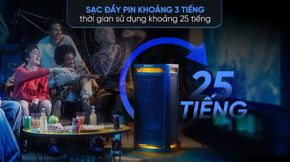 Loa kéo karaoke Sony ULT Tower 9 SRS-ULT900/CSP6 800W