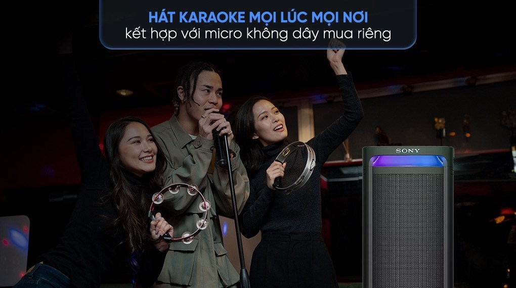 Loa kéo karaoke Sony ULT Tower 9 SRS-ULT900/CSP6 800W