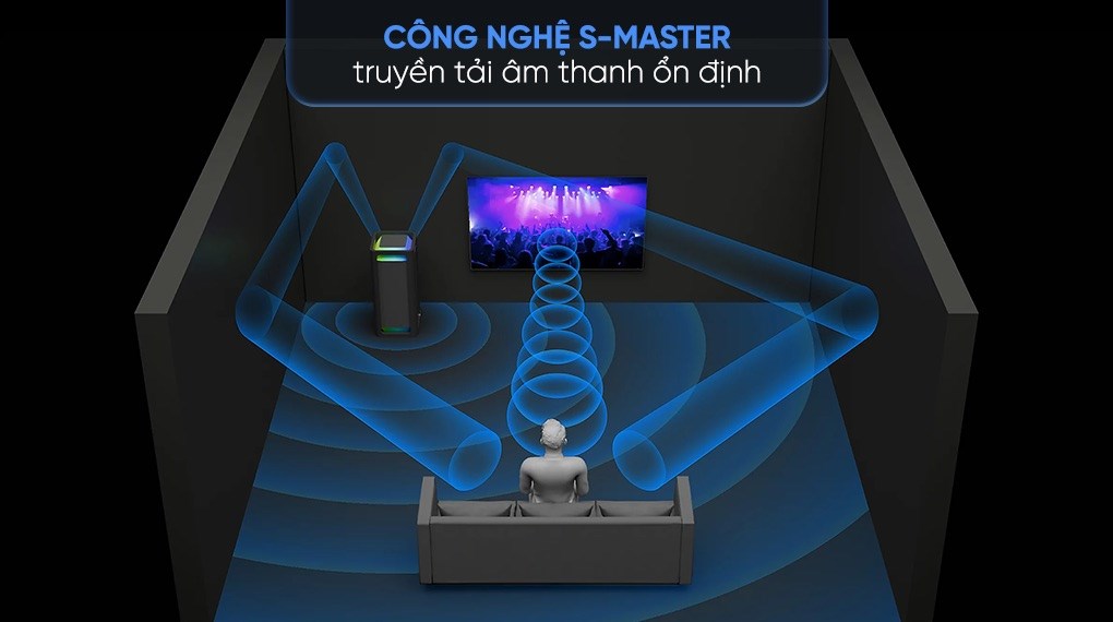 Loa kéo karaoke Sony ULT Tower 9 SRSULT900ACCSP6 800W