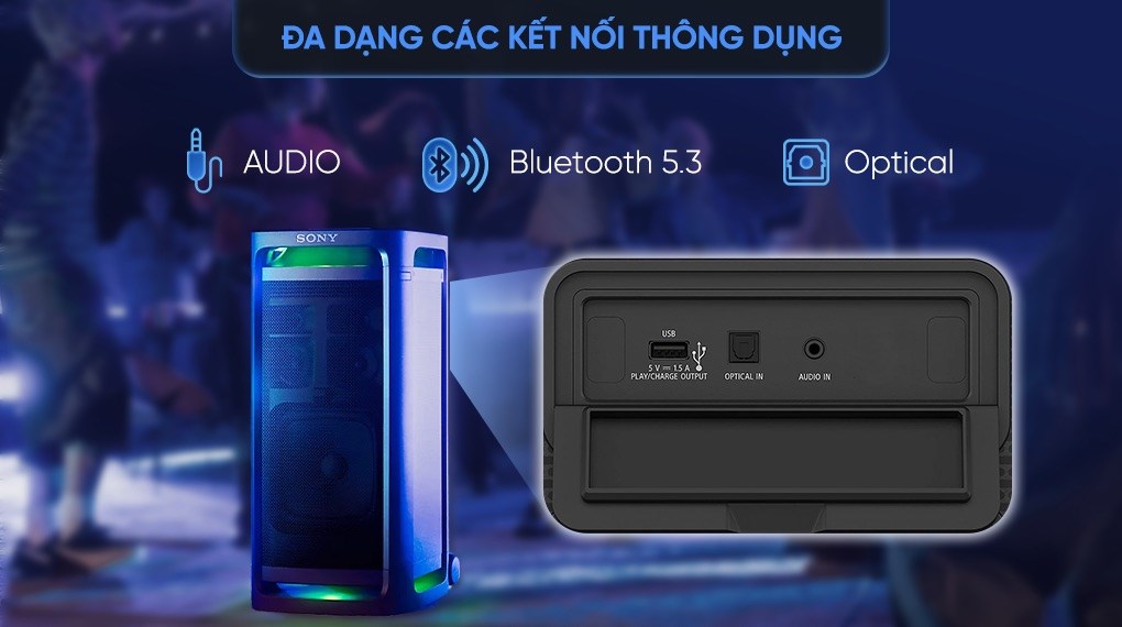 Loa kéo karaoke Sony ULT Tower 9 SRSULT900ACCSP6 800W