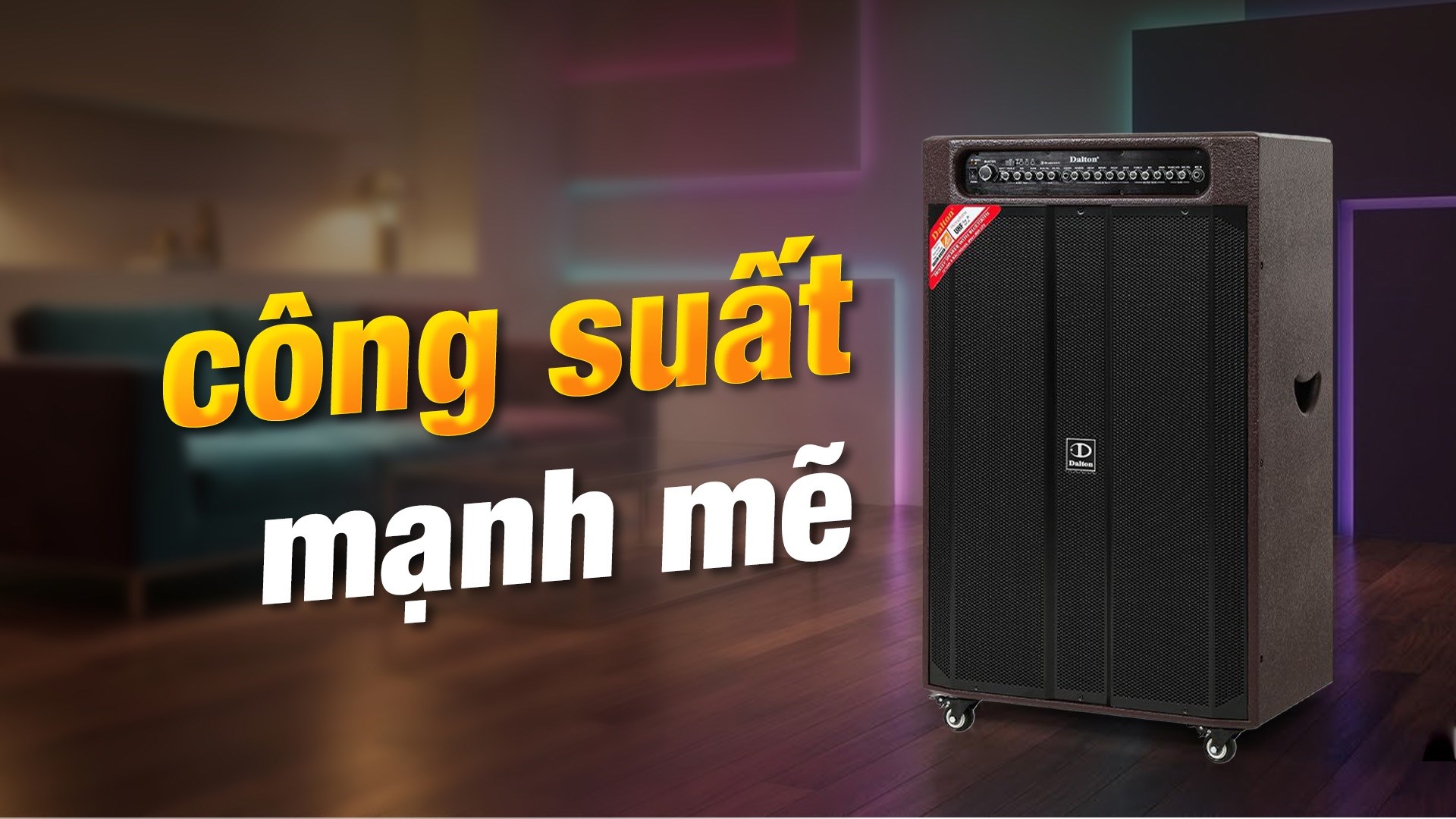 Loa điện karaoke Dalton DA-21A3000 3000W