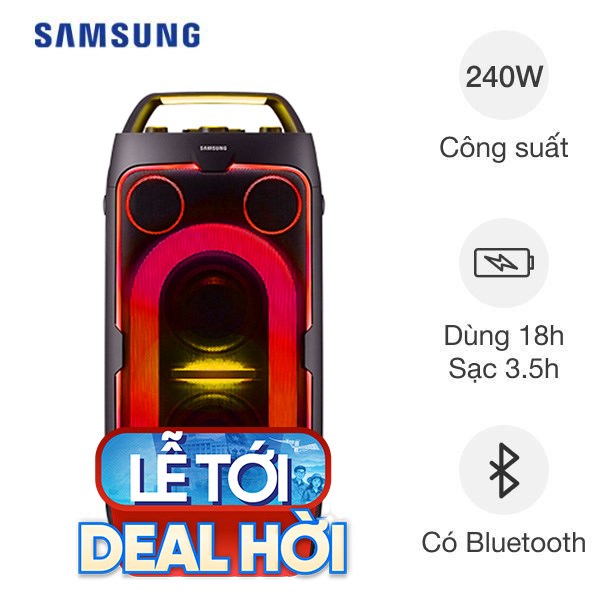 Loa tháp di động dạng kéo Samsung MX-ST50F