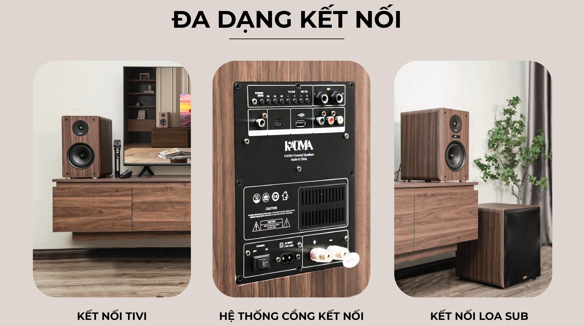 Cặp loa Bluetooth KADMA KM-BS36i