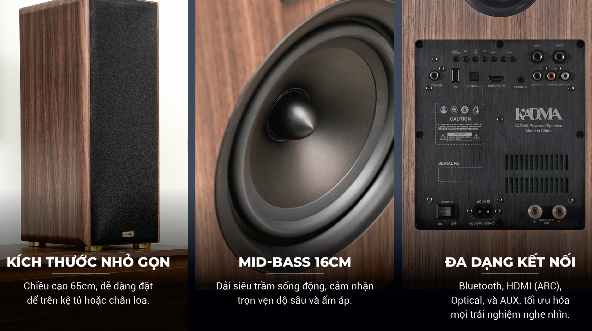 Cặp loa Bluetooth KADMA KM-BS56