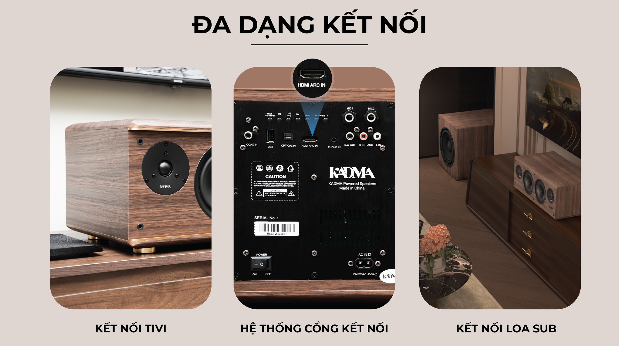 Loa Bluetooth KADMA KM-BS63