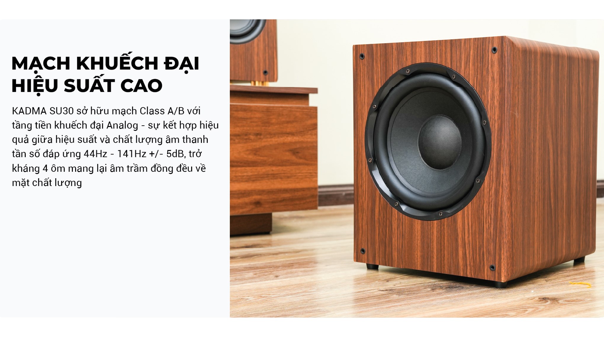 Loa siêu trầm KADMA KM-SU30