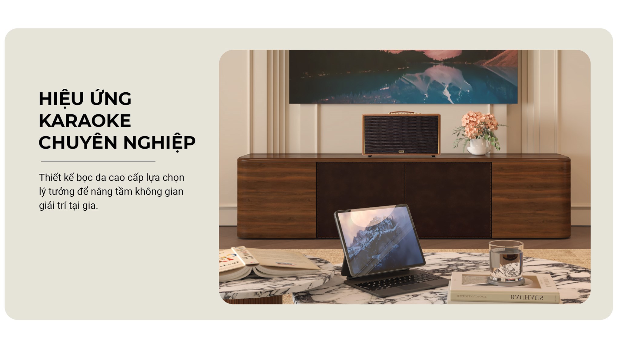 Loa Bluetooth KADMA KM-KS68 - Nâu