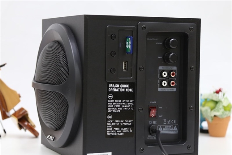 Loa vi tính Fenda A111 - 2.1 Màu Đen