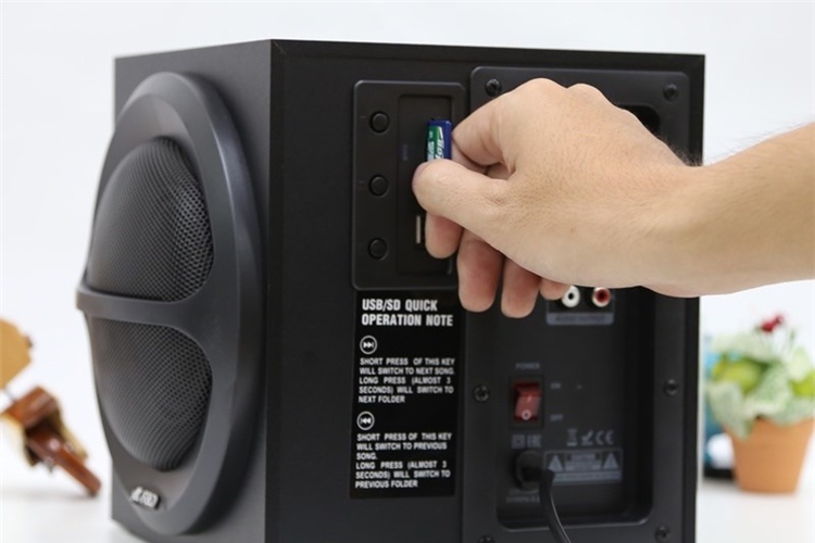 Loa vi tính Fenda A111 - 2.1 Màu Đen