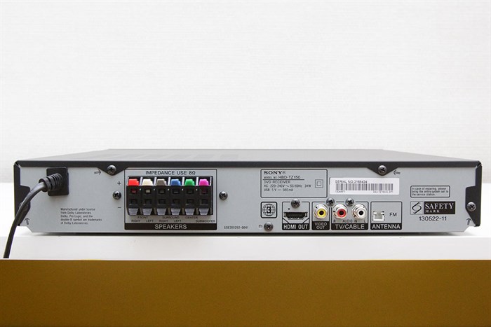 Dàn máy Sony DAV-TZ150 5.1 CH Màu Đen