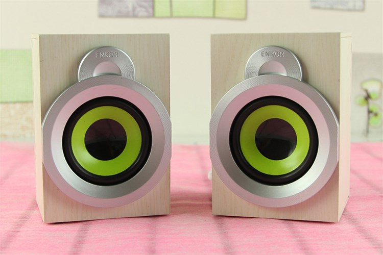 Loa vi tính Enkor E300 Plus Màu Trắng