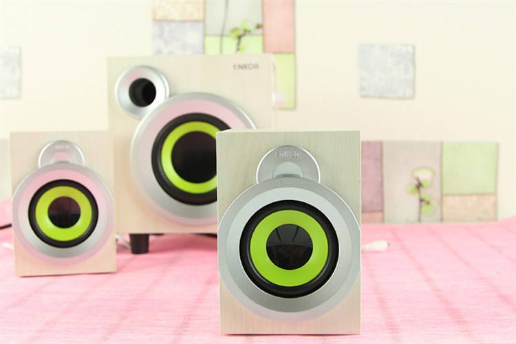 Loa vi tính Enkor E300 Plus Màu Trắng