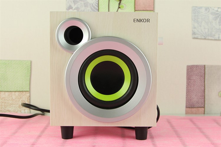 Loa vi tính Enkor E300 Plus Màu Trắng