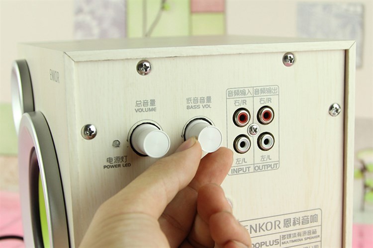 Loa vi tính Enkor E300 Plus Màu Trắng