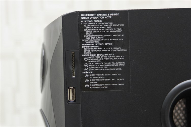 Loa vi tính Bluetooth Fenda F380X Màu Đen
