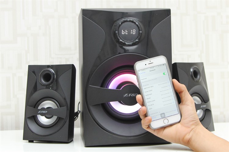 Loa vi tính Bluetooth Fenda F380X Màu Đen