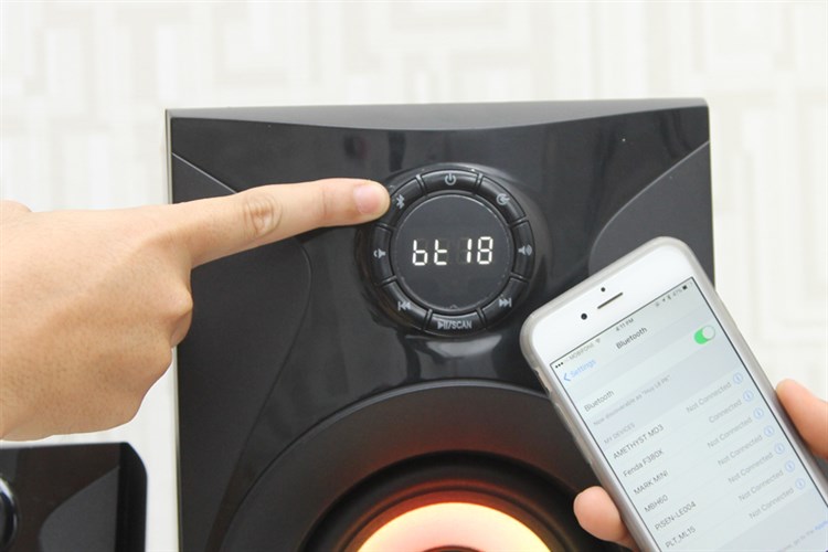 Loa vi tính Bluetooth Fenda F380X Màu Đen