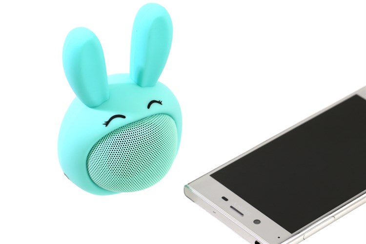 Loa Bluetooth iCutes MB-M815 Thỏ Màu Xanh ngọc