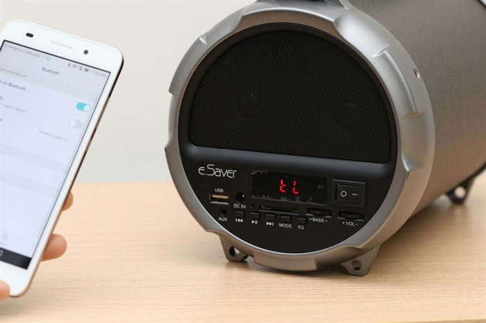 Loa Bluetooth eSaver S12B Màu Nâu