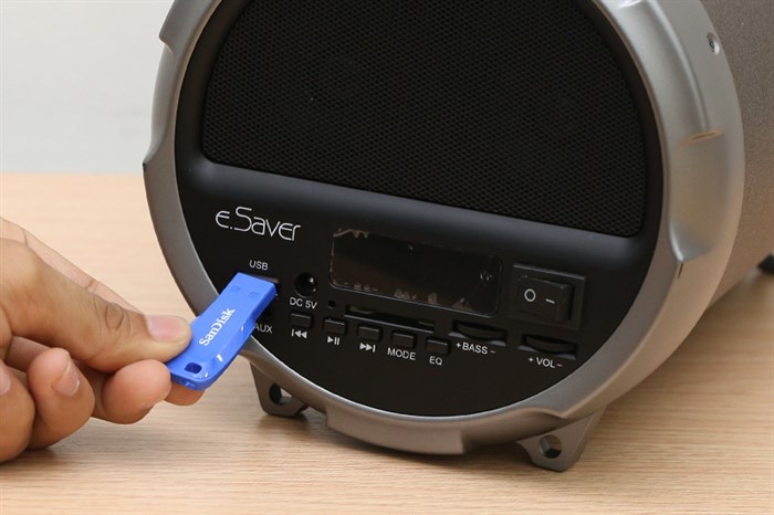 Loa Bluetooth eSaver S12B Màu Nâu