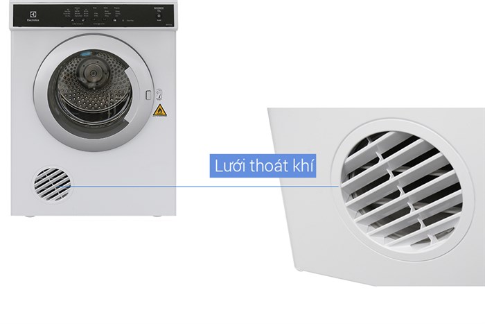 Máy sấy Electrolux 7.5 kg EDS7552 Màu Trắng