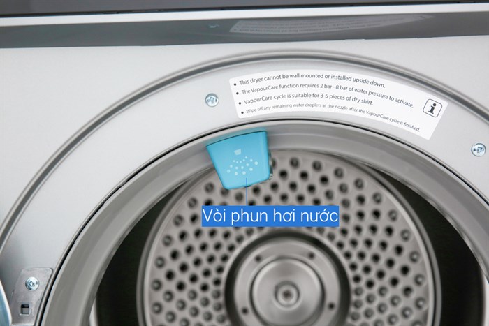 Máy sấy Electrolux 7.5 kg EDS7552S Màu Xám