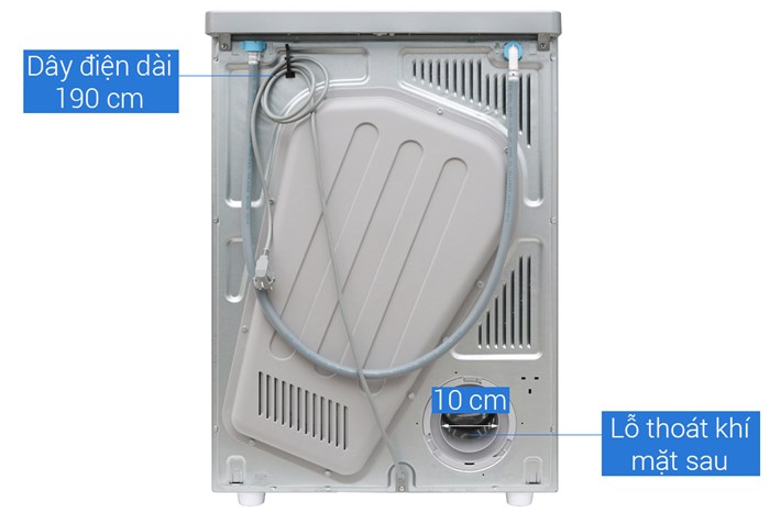Máy sấy Electrolux 7.5 kg EDS7552S Màu Xám