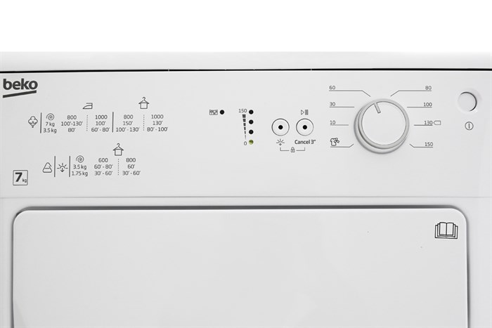 Máy sấy Beko 7 kg DV7110 Màu Trắng