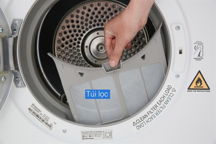 Máy sấy Electrolux 7.5 kg EDV7552 Màu Trắng