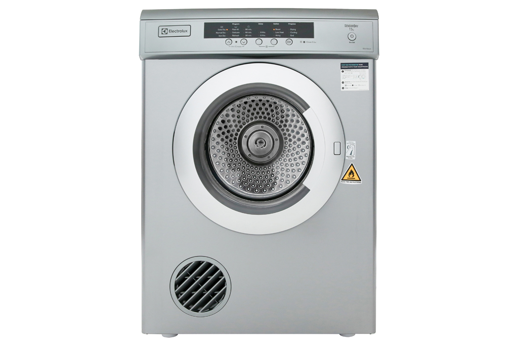 Máy sấy Electrolux 7.5 kg EDV7552S Màu Xám