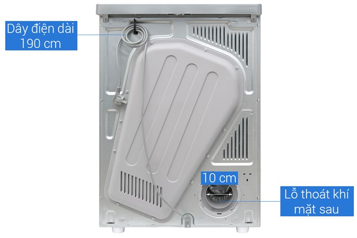 Máy sấy Electrolux 7.5 kg EDV7552S Màu Xám