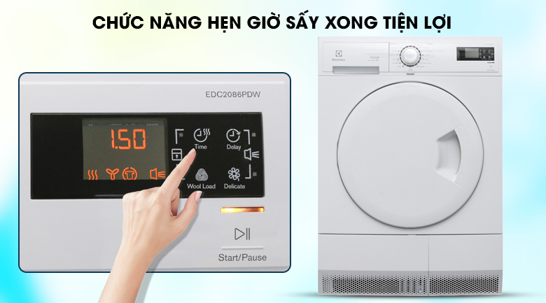 Máy sấy Electrolux 8 kg EDC2086PDW