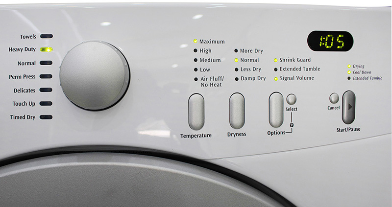 7 chương trình giặt với các chế độ phù hợp