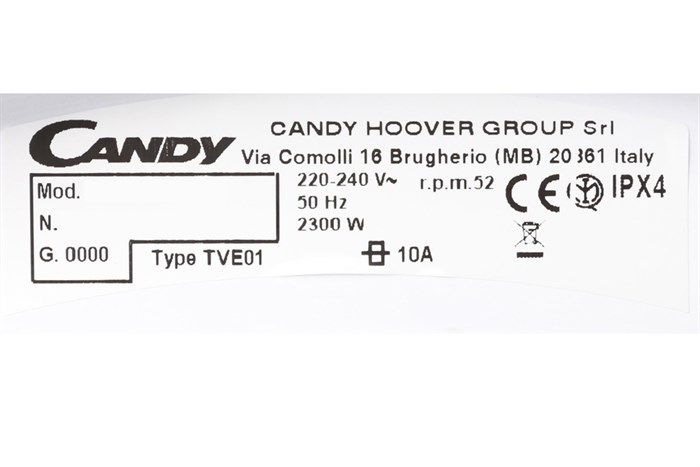 Máy sấy Candy 8kg GCC 580NB-S