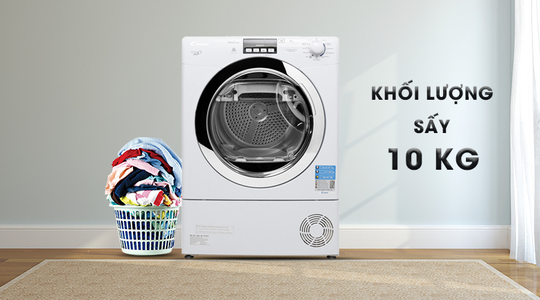 Máy sấy Candy 10 kg GVC D1013B-S