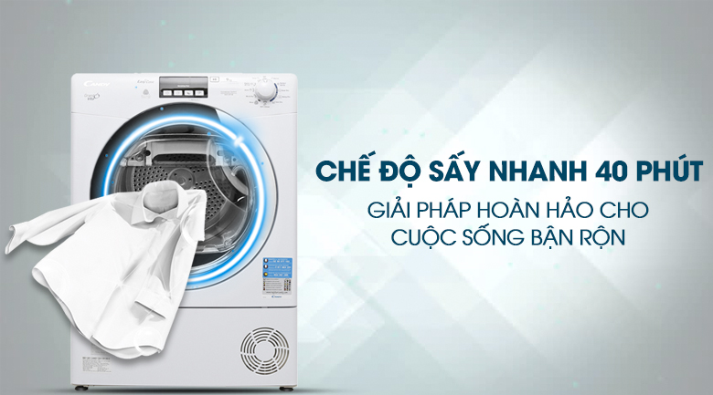 Máy sấy Candy 10 kg GVC D1013B-S