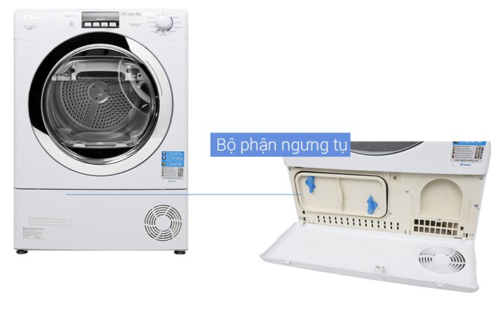 Máy sấy Candy 10 kg GVC D1013B-S