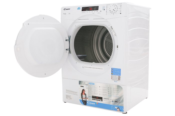 Máy sấy thông hơi Candy 9 kg CS V9DF-S Màu Trắng