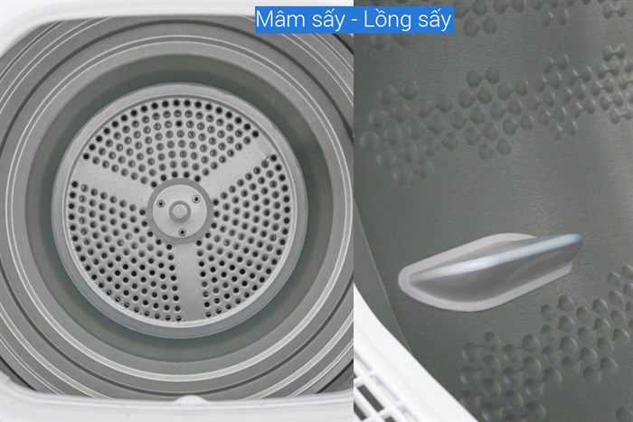 Máy sấy thông hơi Candy 9 kg CS V9DF-S Màu Trắng