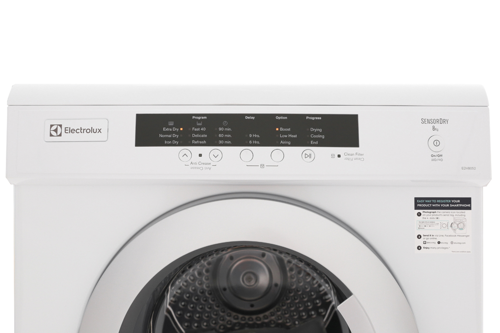 Máy sấy Electrolux 8 Kg EDV8052 - 3