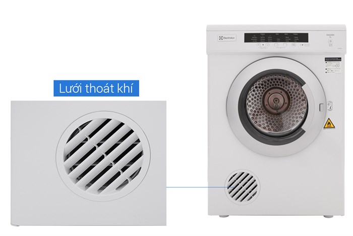 Máy sấy Electrolux 8 Kg EDV8052 Màu Trắng